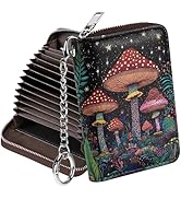 Mayski Credit Card Holder, Zipper Credit Card Wallet for Women, Small Accordion Card Cases Holder...