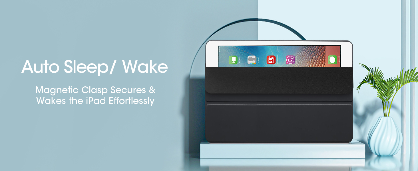support auto sleep and wake function