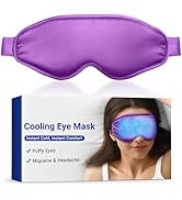 Cold Eye Mask Cooling Mask for Puffy Eyes: Flexible Ice Eye Pack for Magraine After Surgery Relie...