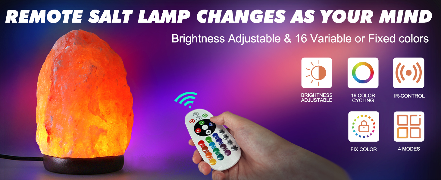 remote salt lamp
