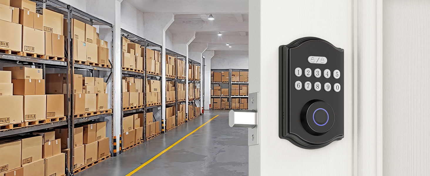 smart front door lock set