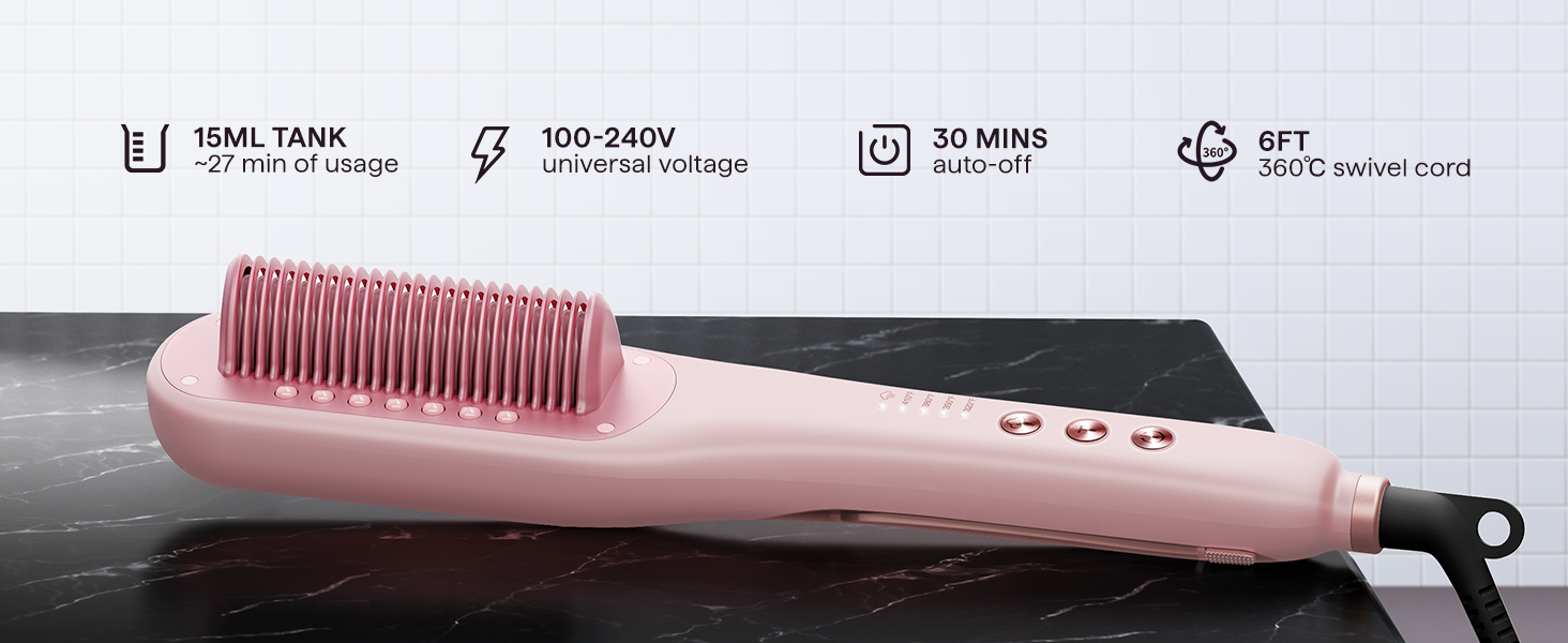 steam hair straightener