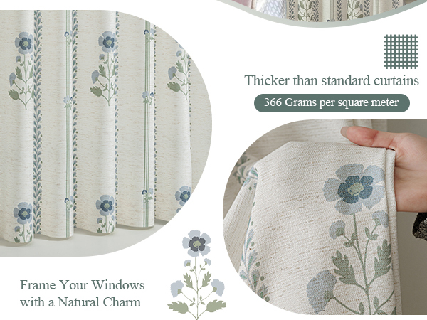 linen curtains