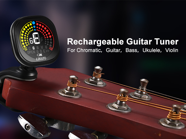 recharageable guitar tuner