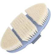 Horse Face Brush Flexible, Handmade Soft Horses Grooming Tool, Professional Dirt Removal Equine H...