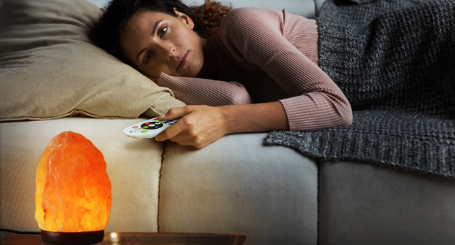 remote salt lamp