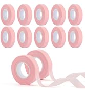 BEVTEE 12 Rolls Lash Tape, Self-Adhesive Eyelash Tape for Eyelash Extensions, Soft and Breathable...