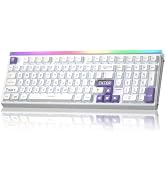 Aula Hero 99 Wired Gaming Keyboard, Hall Effect Switch with Rapid Trigger | 101Keys Hot Swap Magn...