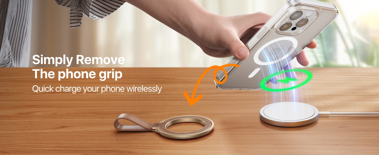 magnetic phone grip
