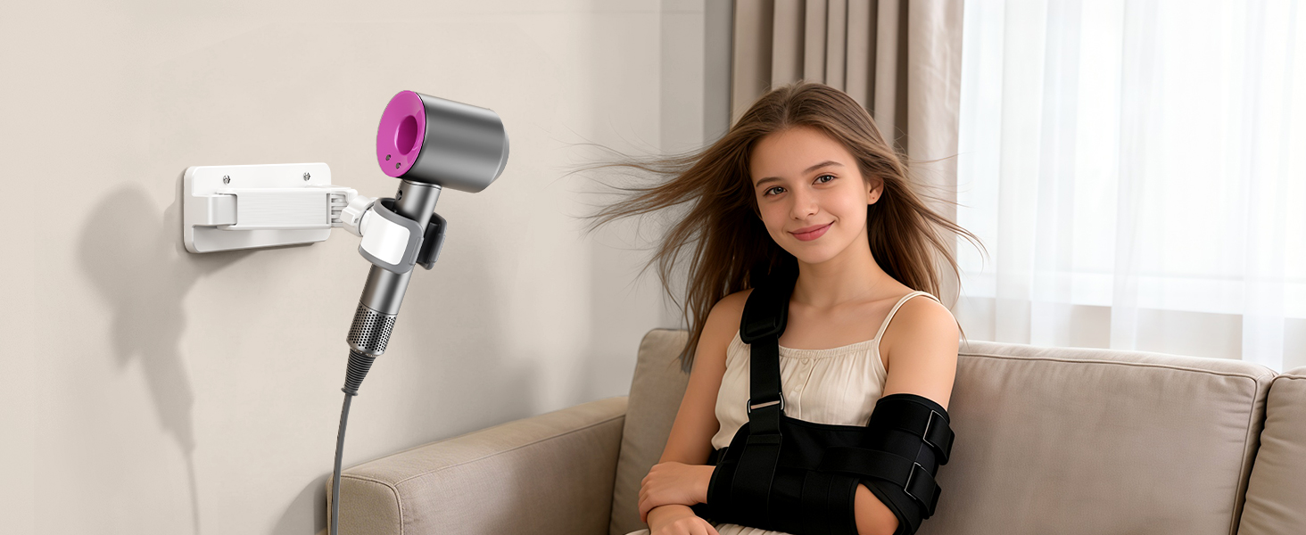 hands free hair dryer