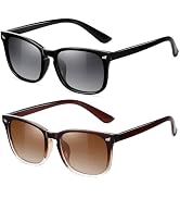 FEIDUSUN Polarized Sunglasses for Women and Men Classic Trendy Sun Glasses with UV Protection