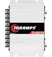 Taramps TS 400x4 400 watts RMS 4 Channels Full Range Car Audio Amplifier, 2 Bridged Channels, RCA...