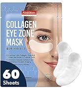 Deluxe Collagen Eye Mask Collagen Pads For Women By Purederm 2 Pack Of 30 Sheets/Natural Eye Patc...