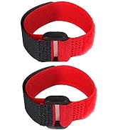 2Pcs Red Crow Rooster Collar, Crow Collar Rooster CollarNo Crow Noise Neck Belt for Roosters Coll...
