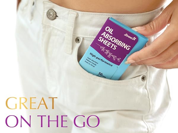 Zoroms High Performance blotting paper Great on the go