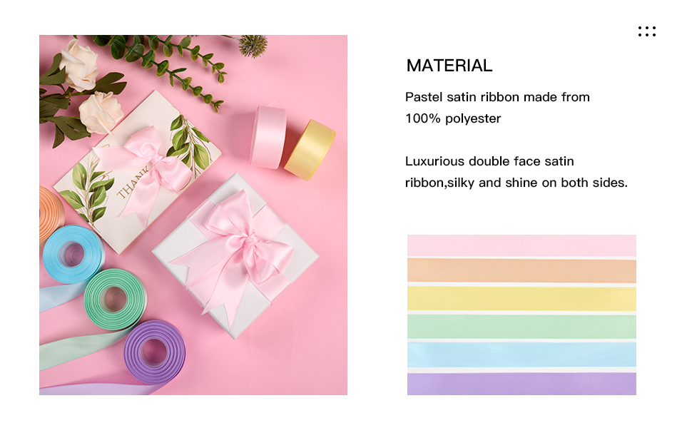 pastel ribbon