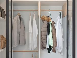 dorm college outfit closet vertical standard hangers space saving closet organization multihanger