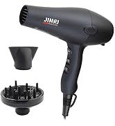 1875w Professional Tourmaline Hair Dryer,Negative Ionic Salon Hair Blow Dryer,DC Motor Light Weig...
