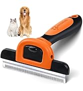 MIU COLOR Pet Grooming Brush, Deshedding Tool for Dogs & Cats, Effectively Reduces Shedding by up...