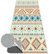alissgorat Yoga Mat Towel Non Slip Ultra-Absorbent Yoga Towel,Super Stylish Printed Sweat Hot Yog...