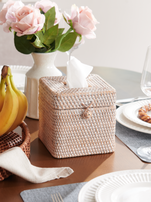 tissue box cover with lid