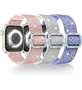 LETOID Stretchy Bands Design for Apple Watch Band 38mm 40mm 41mm 42mm 44mm 45mm 46mm 49mm Women, ...
