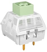 Kailh Box Jade Clicky Keyboard Switch,3-pin 50gf Pre-Lubed Dustproof Waterproof RGB SMD Key Switc...