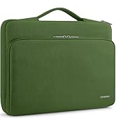 DOMISO 360 Protective Laptop Sleeve 14 inch Laptop Case with Handle Computer Carrying Case for Ma...