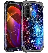 Miqala for Galaxy A37 5G Case,Glow in The Dark Three Layer Heavy Duty Shockproof Full Protection ...