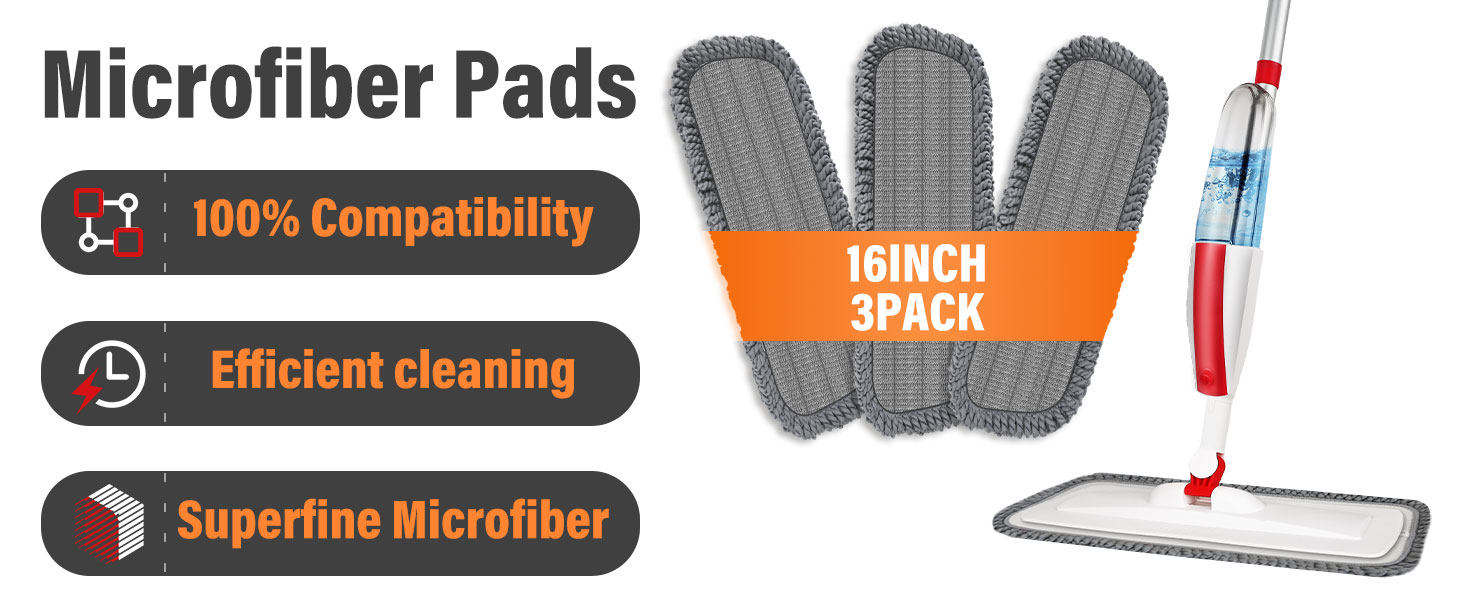 reusable mop pads
