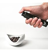 Coffee Bean Dosing Cup and RDT Spray Bottle Set Coffee Bar Accessories Ceramic Dosing Vessel Sing...