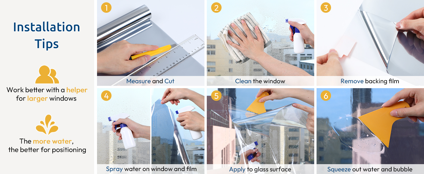 window privacy film static cling