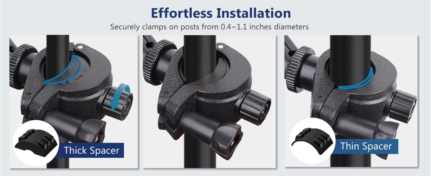 Mic Stand Phone Holder, Phone Holder Mount for Microphone Stand