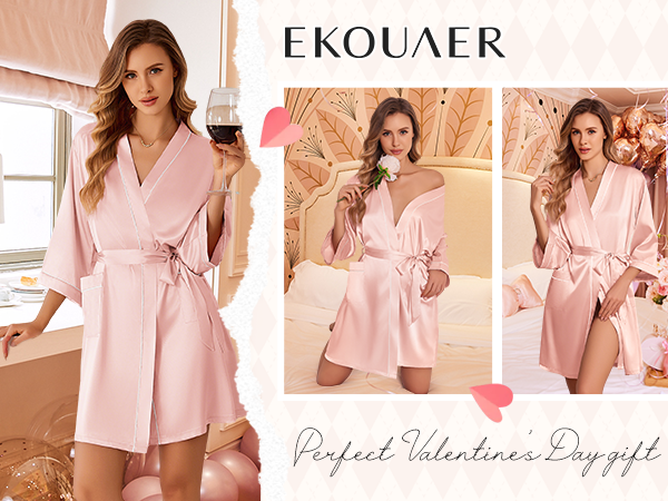 Satin Robes for Women