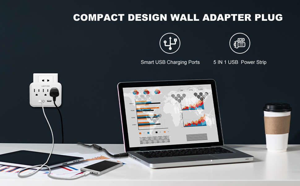 Smart Power Strip Surge Protector