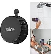 hula+ MagSafe Phone Holder Portable Mount, Reusable Stand for Shower, Mirror, Kitchen, Window, & ...