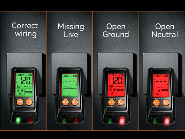 GFCI Outlet Tester with Circuit Breaker Finder