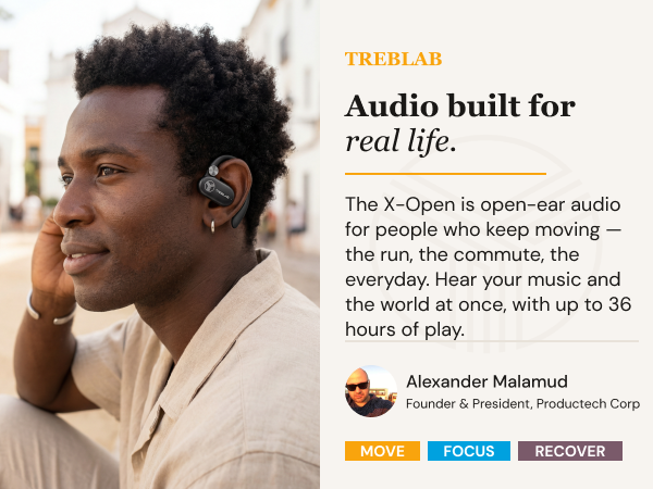 Audio built for real life.