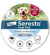 Seresto Flea & Tick Collar For Dogs Over 18 lbs., Treatment & Prevention, Vet-Recommend, 8 Month ...