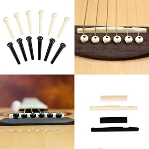 Guitar Pins & Bridge Saddle Nut