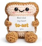 Handmade Crochet Toast Decorative Ornament Gift (dad)