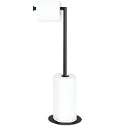 Toilet Paper Holder Stand, Toilet Paper Storage, Free Standing Toilet Paper Holder for Bathroom, ...