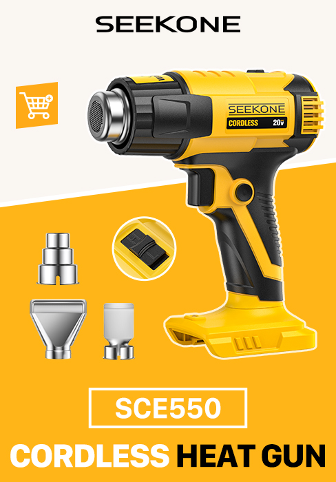 Cordless heat gun