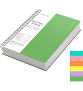 EMSHOI A4 Spiral Notebook College Ruled Lined Journal, 11.2" x 8.27", 300 Pages, 100gsm Thick Pap...