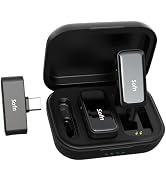Sofn Wireless Lavalier Microphone for iPhone Android,Mini Mic with Charging Case | Instant plug &...