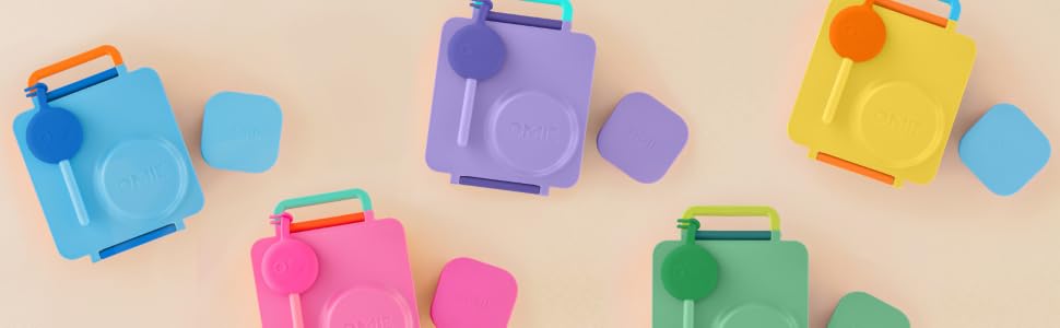 omiebox accessories silicone snack containers dishwasher safe reusable microwave heat cool freezer