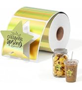 Phomemo 3" Golden Star Thermal Labels, 200Pcs