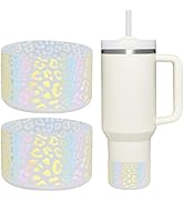 WK IEASON 2 Pcs Tumbler Bottom Protector Boot for Stanley Quencher Adventure 40oz & Stanley IceFl...