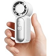 Gaiatop Portable Handheld Mini Fan, 6 Speeds 16900 RPM High Velocity Personal Fan with LED Displa...