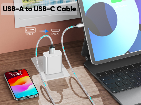 20 ft usb to usb c cable